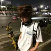 Camiseta de Manga Corta Bordada con Copos de Nieve Estilo Callejero Americano para Hombres y Mujeres 2026 Verano Nuevo Estilo Suelta y Versátil Tops de Pareja Modernos