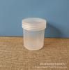 Barril pequeño de plástico translúcido de 100 g para experimentos biológicos, contenedor para experimentos de pasta sin escala.