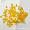 Cross-border quente-venda pressão top dois grânulos pontiagudos diâmetro 4 MM contas de cristal contas de diamante diy jóias acessórios