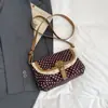Bolsa Transversal Bolinhas Retro Outono 2025 Estilo Western Bolsa para Acessórios de Batom Pai-Filho Doce Renda Pequena Bolsa Quadrada