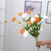 Flor de Simulación Boda Decoración de Boda para el Hogar Arreglo de Mesa T Mesa de Té Sala de Estar Dormitorio Arreglo Flores 8 Pequeños Rulian