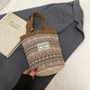 Alto senso de bolsas artesanais de nicho nova cesta de alimentos bolsa de almoço bolsa de almoço para trabalhadores de escritório atacado bolsa de caixa de almoço