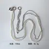 Bolso Cruzado de Perlas Irregulares Lanyard Largo Portátil para Teléfono Móvil Lanyard Sencillo de Perlas para Teléfono Móvil Cadena para Teléfono Móvil Cadena Cadena