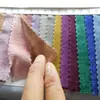 Tecido Veludo Catiônico Dupla Face Escovado Chenille Cor Dupla Elástico Material para Sofá Sapato Chapéu Tecido para Roupa