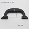 Manípulos de Plástico de Pronta Entrega para Caixas de Vinho, Caixas de Papel, Manípulos de Plástico para Caixas de Ferramentas, Manípulos de Plástico em Couro Sintético - Atacado