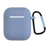 Fábrica aplicable a la funda para auriculares Apple de 2ª generación, engrosada de 2.5 mm, silicona resistente a caídas, funda protectora para AirPods Pro con hebilla