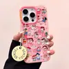 Funda linda de dibujos animados Xiaoxin Nini para iPhone 16 Promax, succión magnética para iPhone 15, soporte 13, 15 rígida