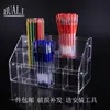 Portalápices Bandeja de Bolígrafos Acrílica Tienda de Papelería Pluma Fuente Exhibidor de Nuevos Productos Almacenamiento Reunión Pluma de Cristal