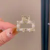Mini Presilha de Cabelo com Diamantes Cintilantes para Mulheres, Presilha para Franja da Testa, Presilha Lateral para Franja, Grampo de Cabelo, Presilha Lateral, Acessório de Cabelo