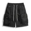 Pantalones Casuales de Cinco Puntos Verano D921 Alta Calidad Venta Caliente Douyin Ropa de Trabajo Holgada Casual Ropa de Trabajo Shorts Modernos para Hombre Transpirable