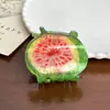 Presilhas de Cabelo Versáteis Série Frutas e Vegetais Transfronteiriças, Presilhas Divertidas de Nicho, Presilhas para Rabo de Cavalo Meio Preso para Mulheres, Exquisite e Leve Luxo