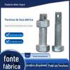 Os fabricantes de parafusos de hexágono de potência spot por atacado hexágono externo de aço carbono com parafusos de furo encaixes de energia parafusos fotovoltaicos