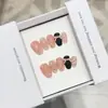 Nudo de Lazo Linda Chica Cuadros Ins Rubor Estilo Corto Uñas Portátiles Hechas a Mano Manicura Hecha a Mano Parches para Uñas Postizas
