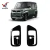 Adequado para Mitsubishi 25-26 Delica Mini Moldura Interna da Maçaneta da Porta Dianteira Moldura Decorativa da Maçaneta da Porta