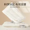 Almohada de Proteína de Crisálida de Gusano de Seda para Protección del Cuello, Ayuda al Sueño, Previene la Flacidez, Núcleo de Almohada para Uso Doméstico, Adecuada para Adultos que Duermen de Lado, Par de Almohadas Completo