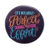 Serie de broches calientes con letras inglesas transfronterizas, broche moderno, texto inspirador exquisito, insignia de hojalata, pin decorativo para mochila
