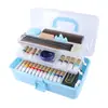 Set de Pigmentos para Pintura China para Principiantes 12 Colores 24 Colores Suministros y Herramientas para Pintura China Set Completo Pintura a Tinta Nivel de Entrada