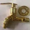 Torneira em Forma de Dragão para Tanque de Lavar Chão de Varanda, Torneira de Água Universal Antifurto Montada na Parede, Torneira de Cobre Antigo, Abertura Rápida