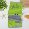 Toalla Infantil Linda de Dibujos Animados con Ojos Grandes de Fibra de Bambú Absorbente para la Cara Toalla Facial para Niños y Niñas de Guardería Venta al por Mayor