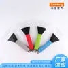 Pala de Nieve de Plástico para Coche, Raspador Portátil de Hielo para Cristales de Coche, Raspador de Hielo con Funda de Goma, Herramienta de Descongelación y Eliminación de Nieve