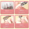 Cortauñas para Gatos y Perros con Diseño Recién Mejorado y Dos Orificios de Corte Circulares de Diferente Tamaño(2mm&4mm)-Evita Cortar Demasiado las Uñas de tu Mascota - Set Profesional de Cortauñas para Mascota