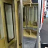 Produção atacado federal Gao Deng mesmo estilo shopping espelho de prova espelho telescópico de guarda-roupa doméstico espelho de guarda-roupa dobrável de puxar e empurrar