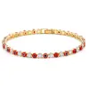 Pulseira Quadrada Colorida com Zircônia para Olhos, Venda Quente Transfronteiriça, Temperamento Feminino, Moda Tendência, Europeia e Americana, Luxo Leve, Sensação de Alto Padrão, Joia de Mão