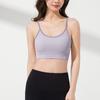 Como Ximei Back Yoga Bra Fitness Running Top Roupas de Yoga para Mulheres Garotas Gostosas Colete Sexy à Prova de Choque Roupa Interior Esportiva