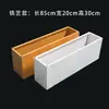 Caja de Flores de Hierro Forjado para Boda Soporte de Piso Guía de Camino para Salón de Bodas Caja de Flores Rectangular Exterior para Balcón Caja de Flores para Paisajismo Base para Arreglos Florales