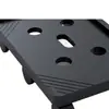 Soporte para Host de Computadora de Escritorio con Ruedas Móviles de Doble Capa, Bandeja Base, Base para Gabinete de Piso y Soporte para Impresora