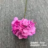 Coleção de Hortênsias 3D Flores Artificiais Flores Falsas Pequena Hortênsia para Exibição Modelo de Casamento Sala Decoração Suave Flores Artificiais