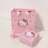 Caixa de Joias Criativa de Desenho Animado Coreano Caixa de Embalagem de Pulseira Kt Caixa de Presente de Anel Gato Kt Dropshipping