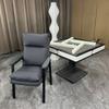 Silla Mahjong especial para ajedrez y sala de cartas, casa de té, sedentaria, no cansada, cómoda, para el hogar, sala Mahjong, taburete Mahjong con respaldo doble
