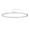 Amazon nuevo traje de pulsera de oro europeo y americano moda simple clip de papel cadena cubana cadena de cuentas redondas pulsera para mujer