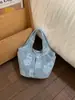Bolsa de Mão Jacquard de Comércio Exterior para Mulheres 2026 Novo Estilo Artístico Fresco Bolsa de Ombro Tendência Moda Simples Bolsa Saco