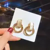 Pendientes Vintage Estilo Francés con Ojo de Gato Incrustado de Diamantes y Perlas, Pendientes de Lujo Ligero de Gama Alta, Exquisitos y Modernos Accesorios para Orejas Versátiles al por Mayor