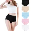 Se puede pedir la versión de Estados Unidos de la talla de Estados Unidos para mujer de algodón ropa interior tiro alto abdomen cadera transfronterizo Amazon talla extra grande en stock explosiones