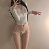 Diário do Amor! Estilo Japonês Sexy Estilo Pura Luxúria Calcinhas de Renda para Mulheres Recorte Sino Beleza Calcinhas Femininas Sem Costura