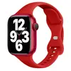 Adecuado para Apple Watch Series 1-12/Ultra 1-3, Correa de Silicona con Hebilla de Mariposa para Cintura Pequeña
