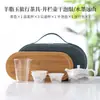 Conjunto de Chá de Viagem Orquídea Phalaenopsis Pintado à Mão Copo de Chá Cerâmico Portátil Copo de Chá Rápido para Exterior Lembrança de Negócios com Logo