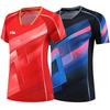 Novas roupas de tênis de mesa, roupas masculinas e femininas, infantis, manga curta, roupas de treinamento de competição, roupas esportivas para impressão 22045
