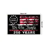 Bandera de Fondo para Cumpleaños del 250 Aniversario Americano Transfronteriza Bandera de Jardín 1776-2026 Bandera Decorativa del Día de la Independencia