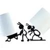 Producto Caliente Transfronterizo Soporte de Rollo de Papel Hormiga Impresión 3D Soporte de Rollo de Papel Hormiga Adornos para Rollo de Papel de Baño