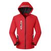 Macacão de inverno personalizado para atividades ao ar livre com logo estampado, quente, espesso, respirável, em fleece polar, à prova de vento e à prova d'água, com estampa