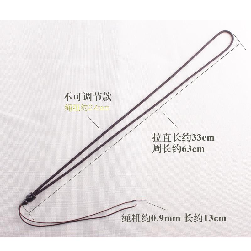单颗檀木银丝筒珠3