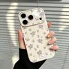 Rosa de Coração Adequada para iPhone 17/16 PRO Criativo Nova Capa de Celular 15/17 à Prova de Queda Apple 17max Feminina