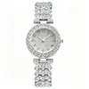 Exclusivamente para Comercio Exterior, Reloj de Lujo para Mujer con Diamantes Completos y Dial Digital, Reloj de Cuarzo, Reloj para Dama de Aleación Incrustado con Diamantes, Envío Directo de una Pieza