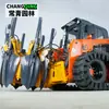 Máquina excavadora para arrancar árboles, excavadora grande para levantar árboles, máquina hidráulica para levantar árboles, trasplantadora de árboles totalmente automática con cepellón, fabricante