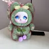 Muñeca Gatito Sonrojada de Ojos Azules Tierna Leche Regalo para Mejor Amiga Humana Muñeca de Vinilo de Ojos Grandes Juguete de Moda Adorno
