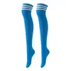 Calcetines de baile, calcetines largos de tres rayas hasta la rodilla para cosplay de mujer, calcetines altos, calcetines de mujer al por mayor, calcetines de rayas europeos y americanos